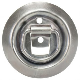 Surface Mounted Rope Ring Zinc Plated