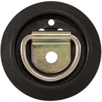 Surface Mounted Rope Ring Plastic Pan With 1/4 Inch Diameter Steel Ring