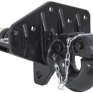 25 Ton Swivel Type Pintle Hitch with T-bracket - Compares To Wallace # 2046103