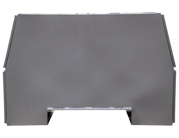 58x24x92 Inch Primed Steel Backpack Truck Tool Box - 8.5 Inch Offset Floor
