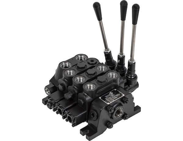 21 GPM Valves 4-Way with 2 Port Reliefs and Power Beyond