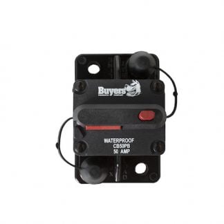 50 Amp Circuit Breaker With Manual Push-to-Trip Reset