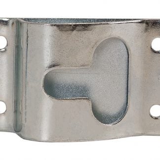 4 Inch Door Holder Keeper Only - Zinc Plated