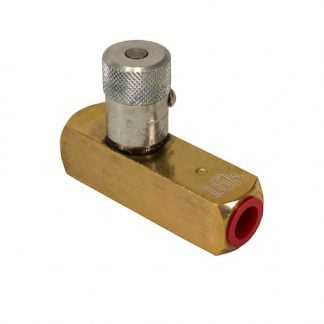 1/4 Inch NPT Brass Flow Control Valve