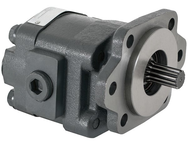 Hydraulic Gear Pump With 7/8-13 Spline Shaft And 1 Inch Diameter Gear