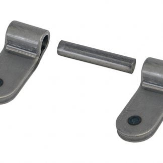 Flush Mount Wing Style Plain Steel Butt Hinge - 2.5 x 5.5