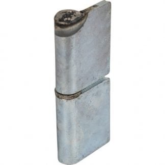 Steel Weld-On Butt Hinge with 1/2 Stainless Pin - 1.25 x 4 Inch-Zinc Plated-RH