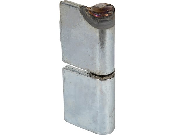 Steel Weld-On Butt Hinge with 1/2 Stainless Pin - 1.25 x 4 Inch-Zinc Plated-LH