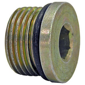 Straight Thread O-Ring Hex Socket Plug 1/2 Inch Port Size