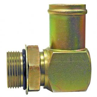 90 Degree Straight Thread Hose Connector