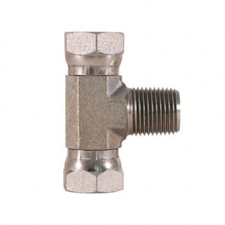 Female Pipe Swivel to Male Pipe Branch Tee