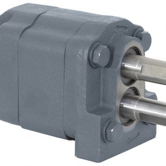 Dual Shaft Hydraulic Pump With 2-1/2 Inch Diameter Gear