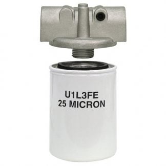 15 GPM Return Line Filter Assembly 3/4 Inch NPT/25 Micron/25 PSI Bypass