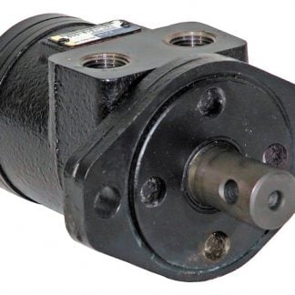 Hydraulic Spinner Motor With 2-Bolt Mount and Cross-Drilled Shaft