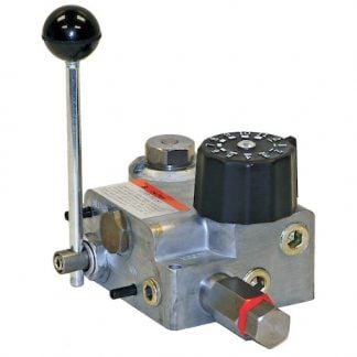 Single Flow Hydraulic Spreader Valve and Console