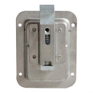 Rust Resistant Steel Junior Single Point Locking Paddle Latch - Weld-On