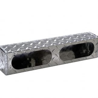 Dual Oval Light Box Diamond Tread Aluminum