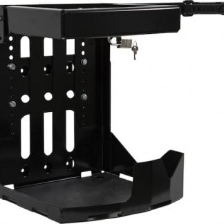 Adjustable Backpack Blower Rack for Open and Enclosed Landscape Trailers