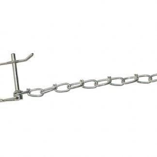 1/4 Inch Saftey Pin with 8 Inch Chain