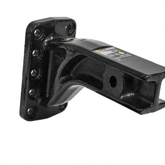 3 Inch Pintle Hitch Mount - 4 Position, 10 Inch Shank