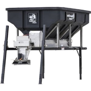 4.0 Cubic Yard Electric Poly Hopper Spreader, Auger