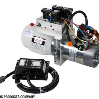 4-Way/3-Way DC Power Unit-Electric Controls Horizontal 0.32 Gallon Reservoir