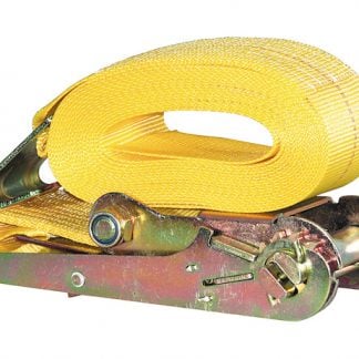 3 Inch x 27 Foot Ratchet Strap With Flat Hooks