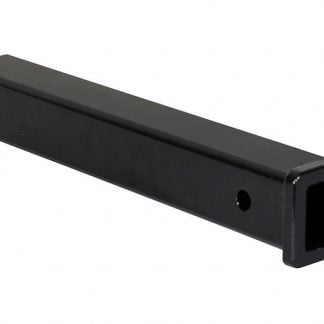 2 Inch Black Receiver Tube - 48 Inch Shank