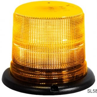 5.5 Inch by 4.5 Inch Amber LED Beacon