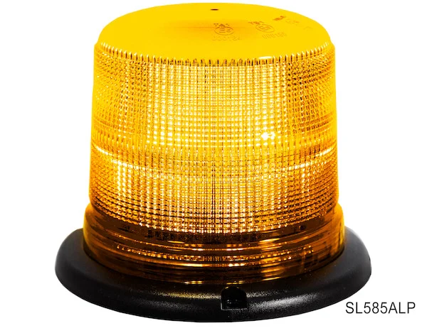 5.5 Inch by 4.5 Inch Amber LED Beacon
