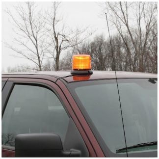 6.5 Inch by 5 Inch Amber LED Beacon Light