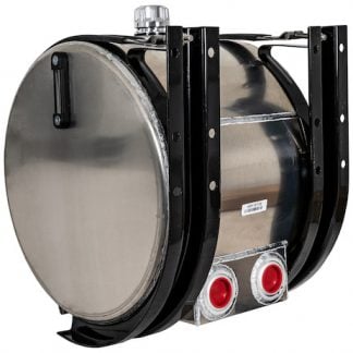 70 Gallon Side Mount Aluminum Reservoir with Rear Ports