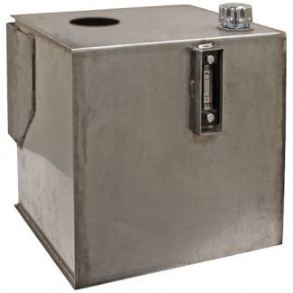 30 Gallon Stainless Steel Bulkhead Hydraulic Reservoir