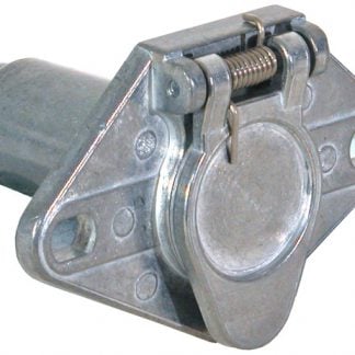 6-Way Die Cast Metal Trailer Connector - Truck Side