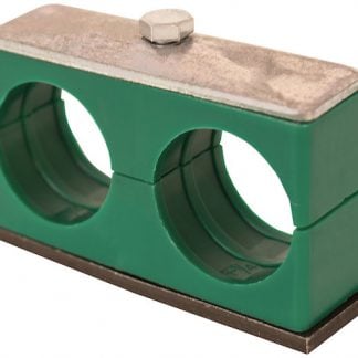 Twin Series Clamp For Pipe 1 Inch I.D.