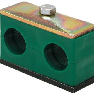 Twin Series Clamp For Tubing 1-1/4 Inch I.D.