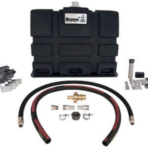 70 Gallon Upright Reservoir/Direct Mount Pump Wetline Kit CW With Steel Tank