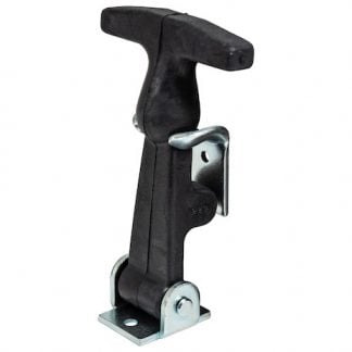 4-7/8 Inch Easy Grip Rubber Hood Catch With A-Bracket