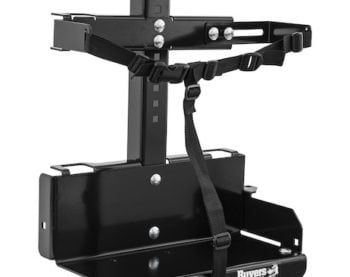 Adjustable Sprayer Rack for Landscape Trailers