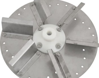 14 Inch Stainless Steel Adjustable Discharge Spinner for SaltDogg SHPE and PRO Series Spreaders